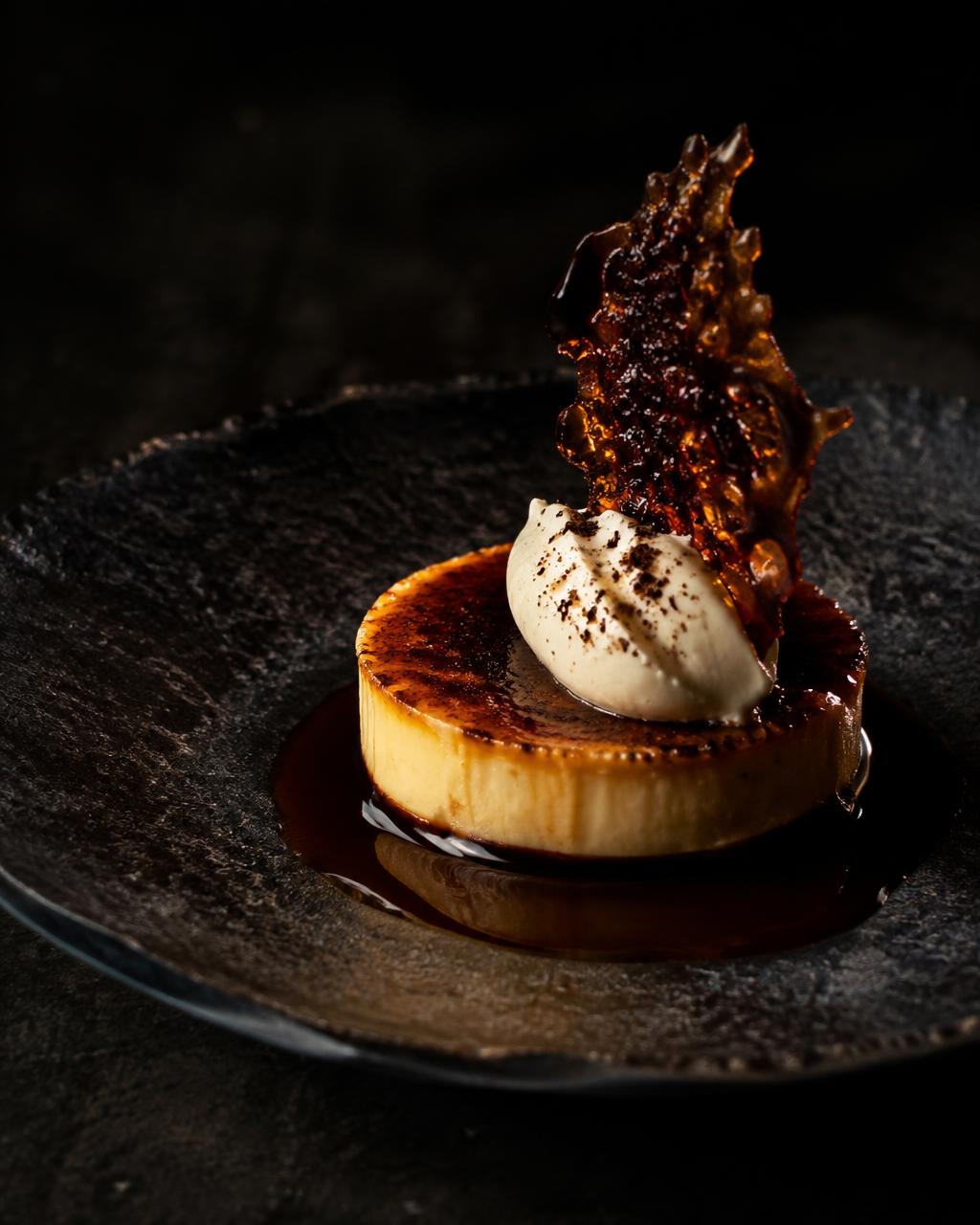 Burnt Honey Custard